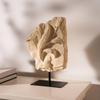 Rock-Style Sculpture Stone-Like Finish Home Decor Sand
