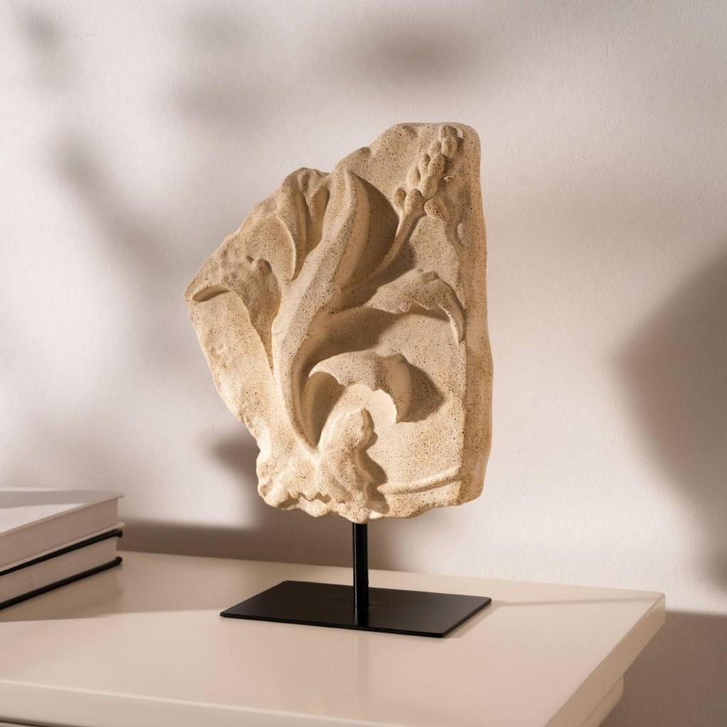 Rock-Style Sculpture Stone-Like Finish Home Decor Sand