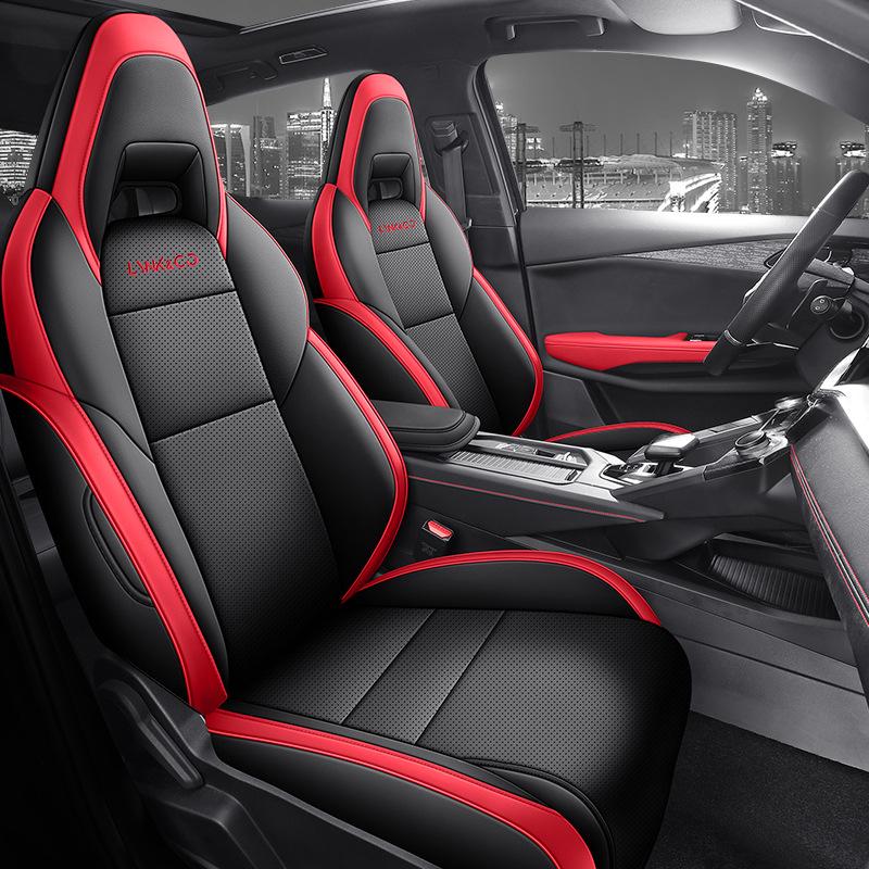 Lynk&Co 03 All-Season Leather Seat Cover for Five-Seater - Universal Full Coverage