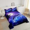 Dolphin Bedding Set 3D Printed Duvet Cover Set Skin-Friendly Single Twin Double Size Bedroom Decor Duvet Cover Set Birthday Gift
