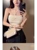 Summer Chic Halter Strap Cropped Camisole for Women