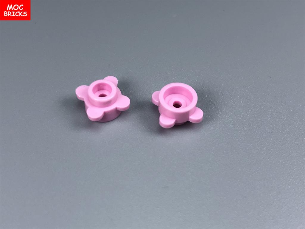 50pcs MY OWN CREATION Blocks DO-IT-YOURSELF plant Plate Round 1x1 Flower Jungle Garden Tree House Scene 33291 Learning Building Blocks Children Gifts