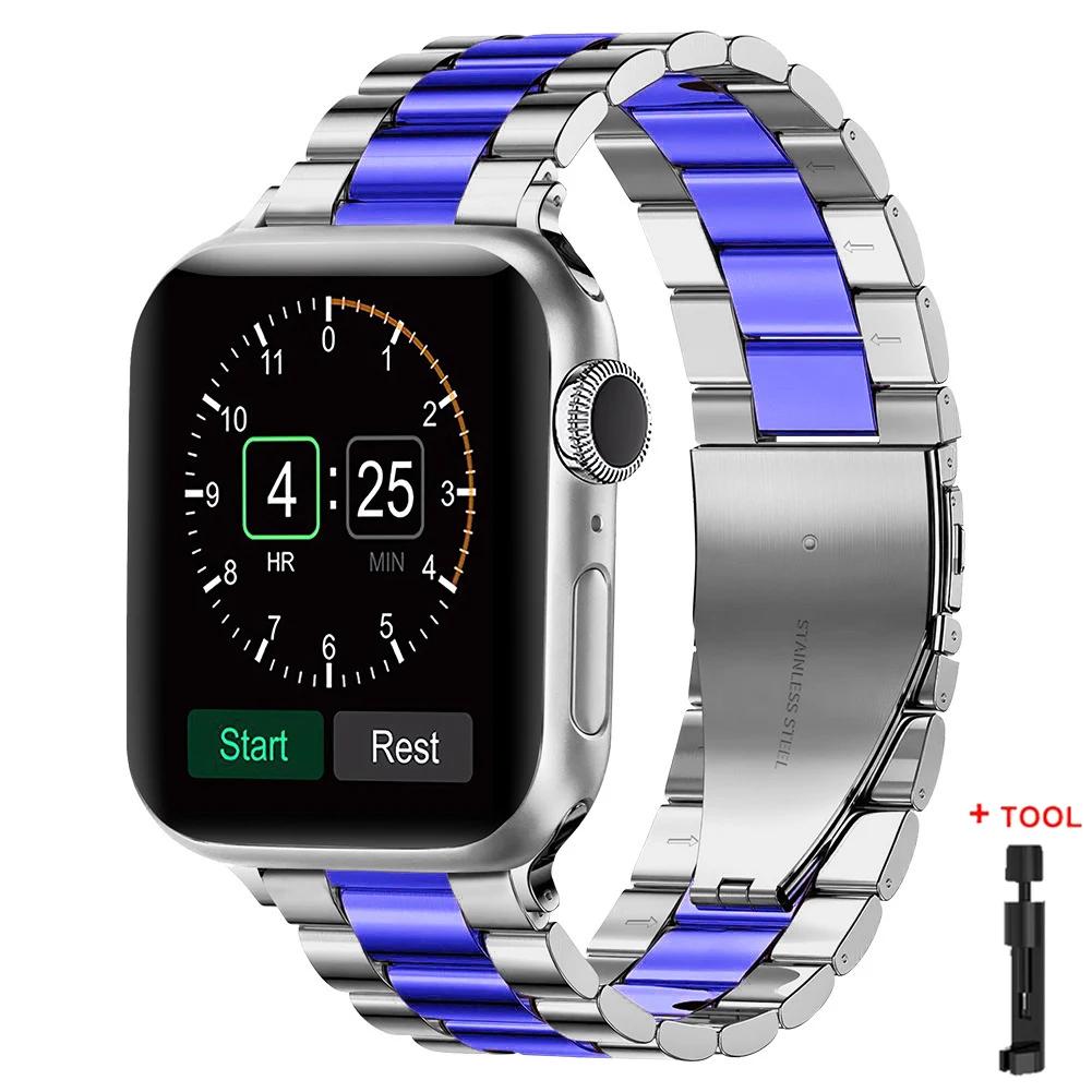 Stainless Steel Strap for Apple Watch S11 10 46mm 42mm Ultra 3 49mm 45mm 41mm 44mm Metal Band for IWatch Series 9 8 7 SE 6 5 4 3