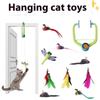 Retractable Cat Hanging Swing Toy Automatic Lifting Self-Entertainment Toy  Indoor Use