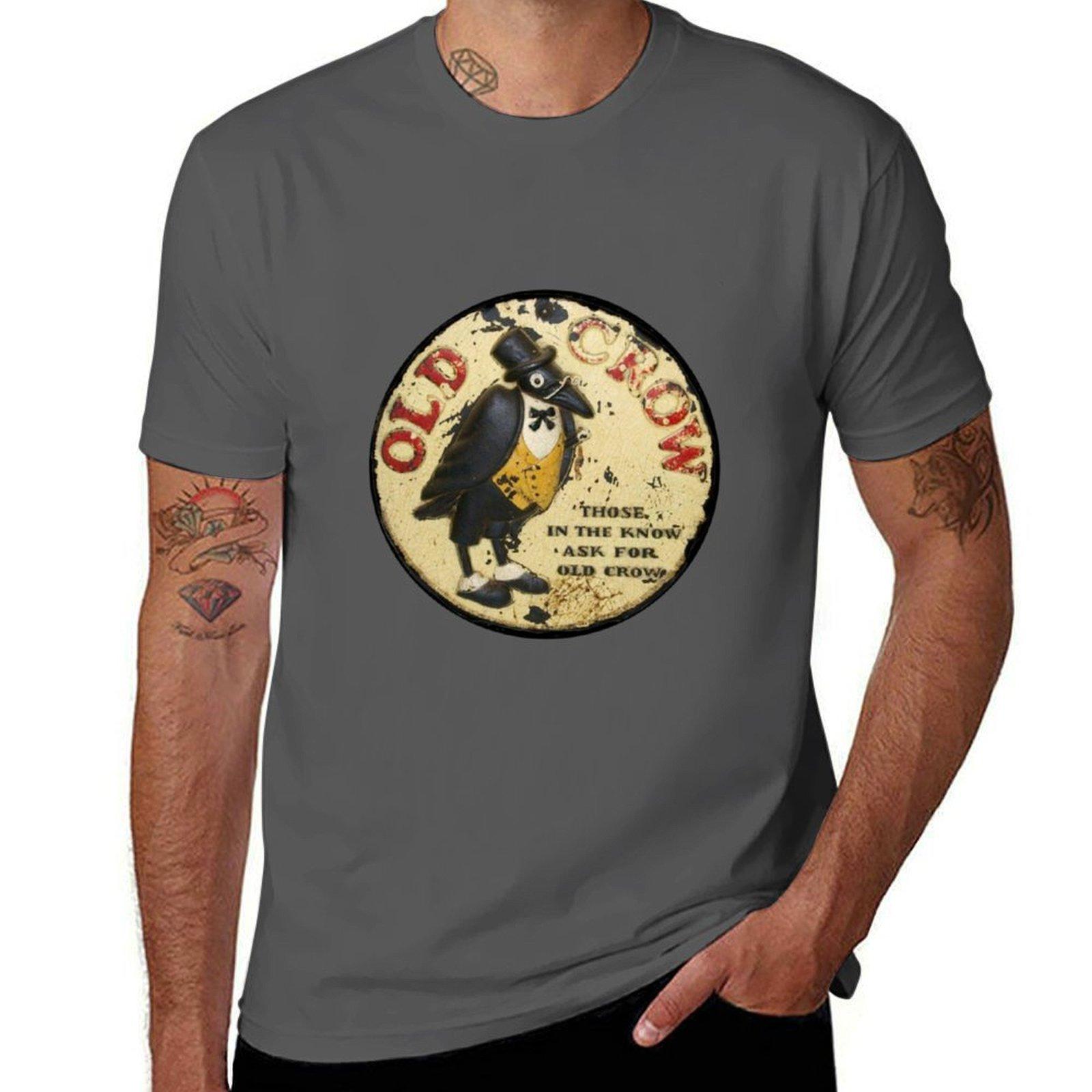 

Old Crow Bourbon Whiskey Vintage Advert404 T-Shirt anime tshirt T-Shirt 4XL