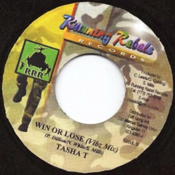 

7inch Record TASHA T - Win Or Lose NONE Running Rebels Jamaica Reggae, Ska & Dub Used