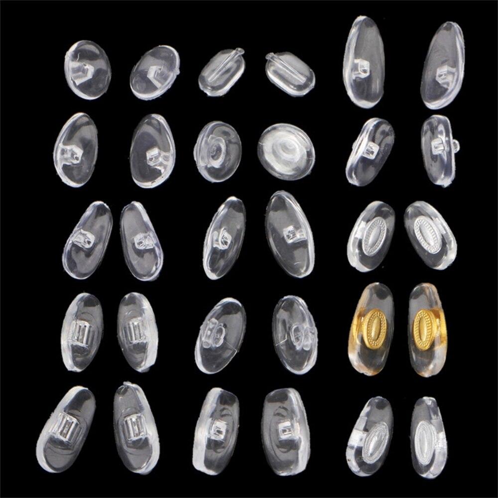 150 Pairs/Box Glasses Nose Pads Silicone Brace Support Sunglasses Spectacles Eyeglass Anti Slip Screw On Nose Pads Repair Tools