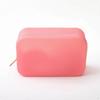 Silicone Cosmetic Bag Waterproof Makeup Pouch Easy To Clean with Zipper for