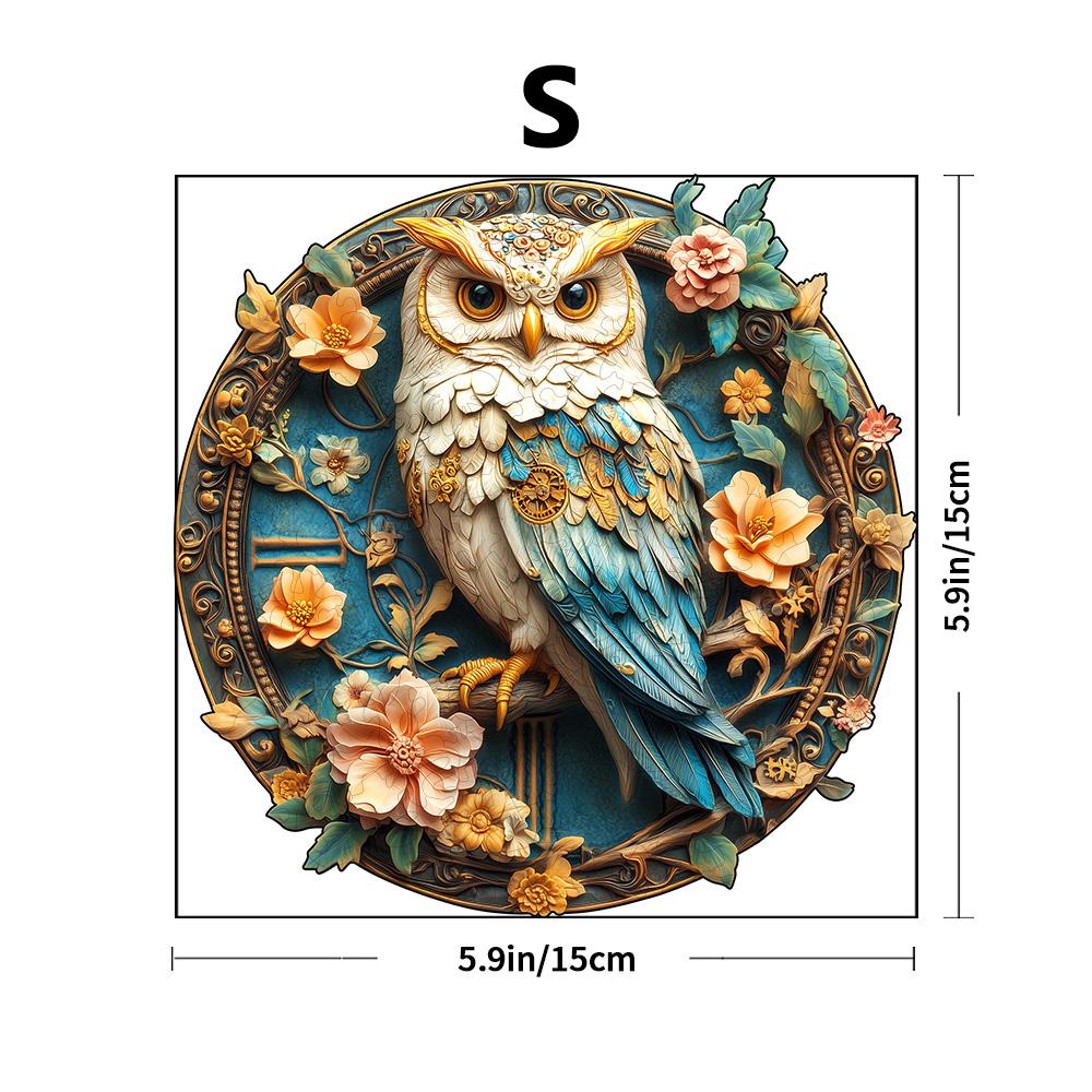 Деревянные пазлы для взрослых, Попугаи Цветок Деревянные пазлы средней сложности, Уникальная форма Животные Пазлы для взрослых, Неправильные деревянные пазлы