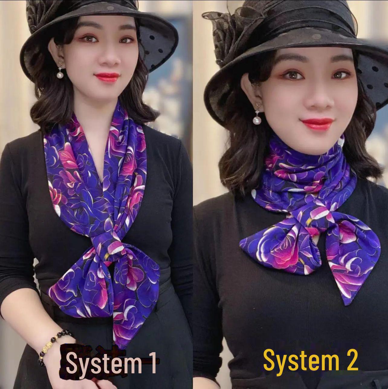 

Модный универсальный женский шелковый шарф осень/зима 2024 года – теплый, стильный, в корейском стиле, идеально подходит для любого случая