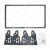 Toyota Bb/Daihatsu Coo/Subaru Dex/Materia Double Din Car Audio Frame Panel