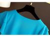 Women's Plus Size Chiffon Top: Loose, Fashionable, Short-Sleeved Summer Blouse