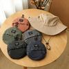 Summer Sun Protection Fisherman Bucket Hat Man Woman Outdoor Quick-drying Wide Brim Bucket Hat Fishing Hiking Anti UV Sun Cap