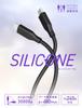 CIO Soft Silicone Cable C To C 240W PD Fast Charging Compatible with iPhone Google and Android (USB Type-C/USB-C) Cable, Tangle-Free, 15/16/MacBook