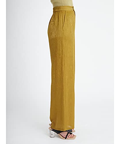 FRAY I.D. Sheer Jacquard Pants FWFP212058 Women's YEL 0