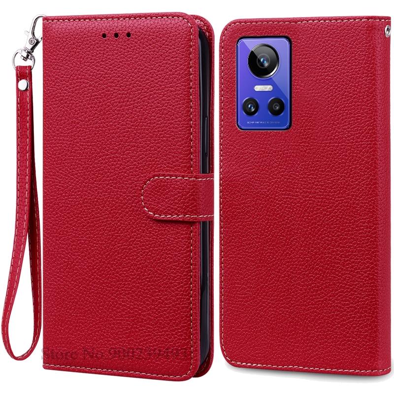 For Realme GT Neo 3 Case Flip Book Wallet Case For Realme GT Neo3 Case Leather Cover Wallet Coque Fundas Shell