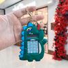 Cookie-Shaped Mini Calculator Keychain - Cute Portable Student Gift