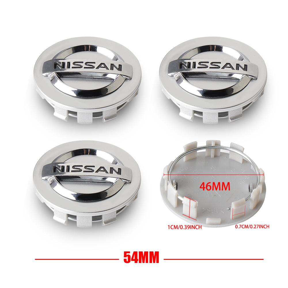 4 buc 54/60MM Styling Auto Capac Centru Roată Capace Butuc Insignă Accesorii Pentru Nissan Nismo GTR Qashqai Almera Teana V36 Sylphy Note