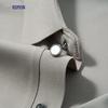 Romon Men's Anti-Wrinkle Long-Sleeve Polo T-Shirt