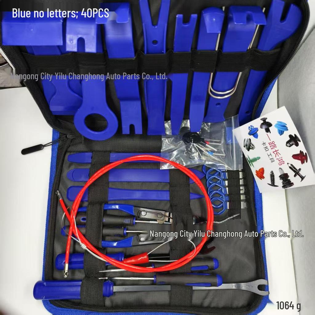 Kit de Levier et Tournevis pour Réparation d'Autoradio – 19/20/25/38/40/439PCS avec Sac à Outils