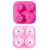 Multifunctional Silicones Molds for Ice Cubes with Tulips Flower Pattern for Home Parties and DIY Projects