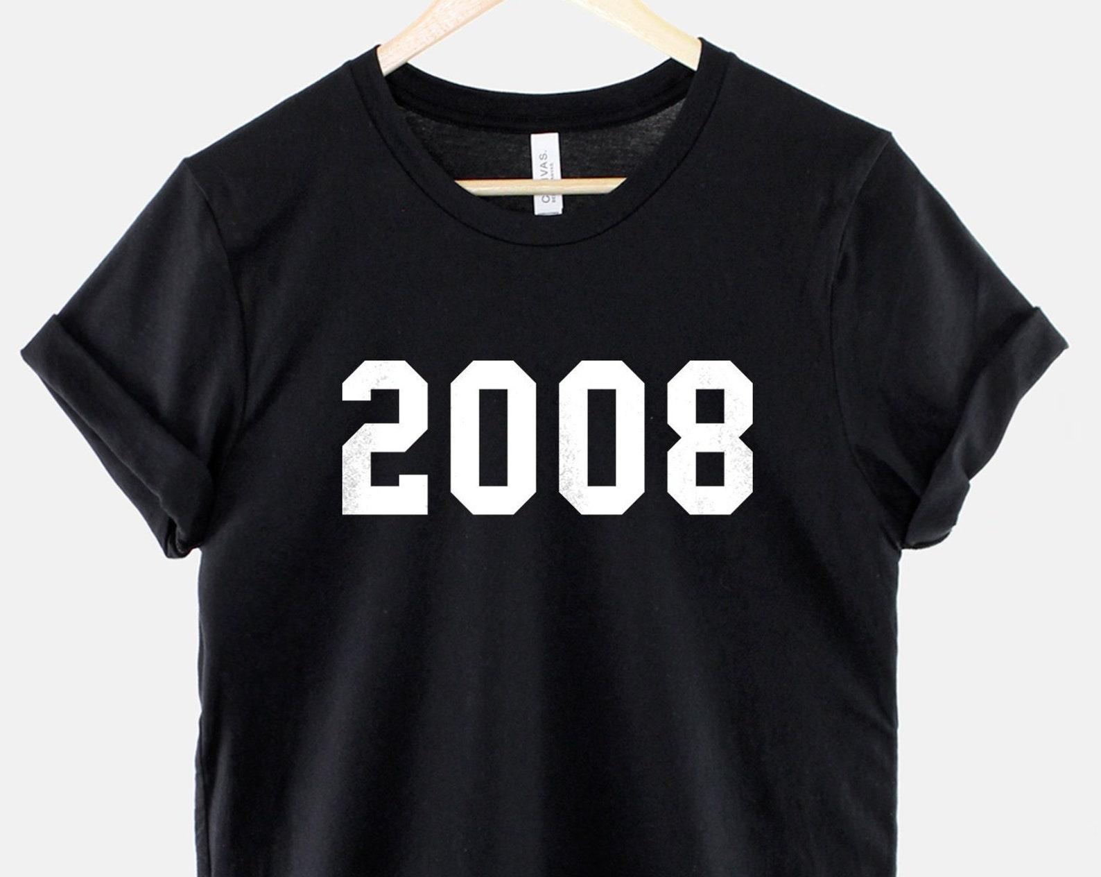 2008 Sweet Sixteen Birthday Shirt, Milestone Tee (Unisex Sizing) S