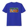 Basketball Dad Unisexs Big Tall T Shirt Unique Print For Sports Loving Dads Vintage Stretched Stylish Casual Graphic