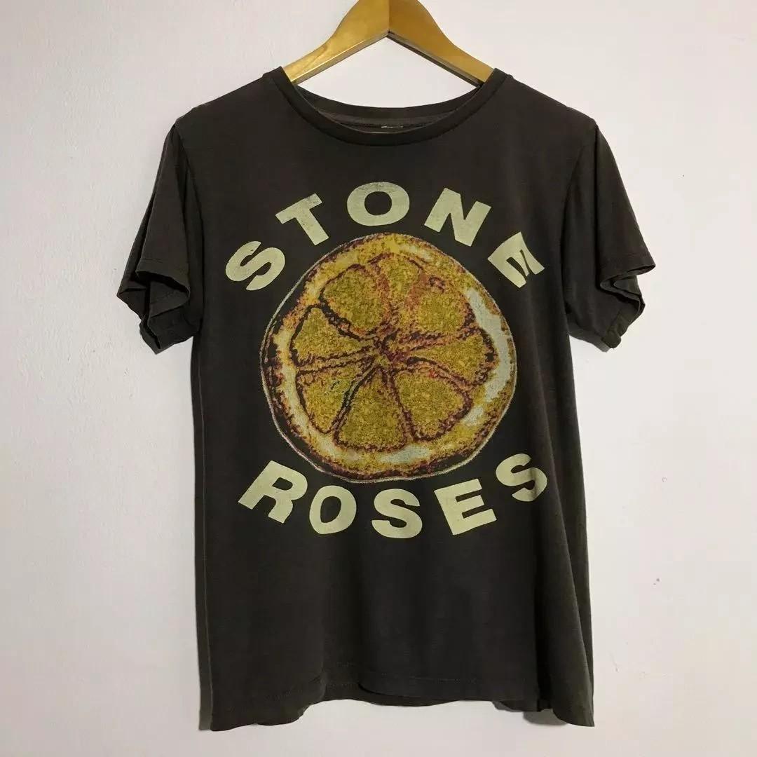 The Stone Roses Band Black Unisex T Shirt Full Size S-5XL HT26 S