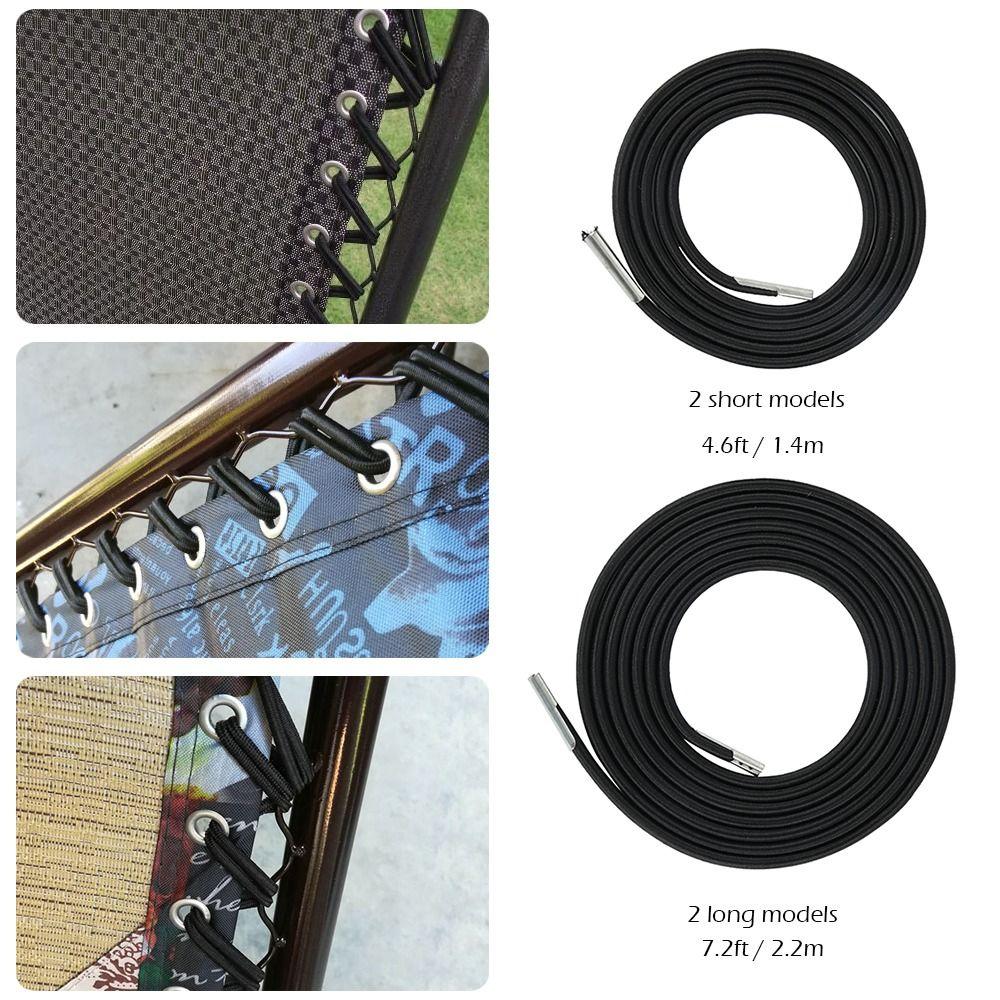 Antigravity Folding Chair Elastic Rope Reinforcement Recliner Rope Beach Chair Accessories Bungee