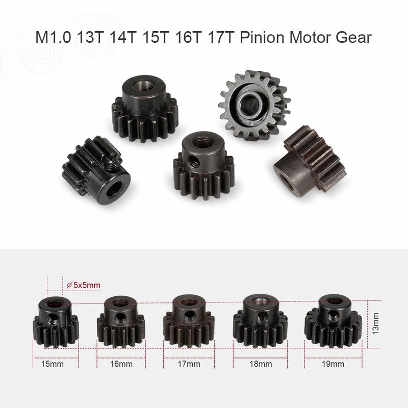 Metal Pinion Motor Gear for RC Car 1/8 RC Buggy Car Truck Motor Gears RC Car Part ZD Racing 25DP