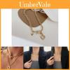 Elegant Multi-layer Heart And Angel Wings Pendant Necklace For Trendy Women Fashion