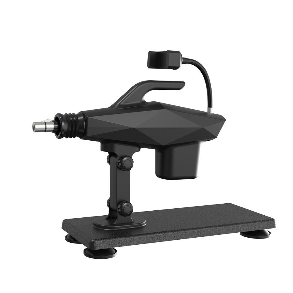 High-Speed Female Vibrator with Suction Cup & Realistic Dildo