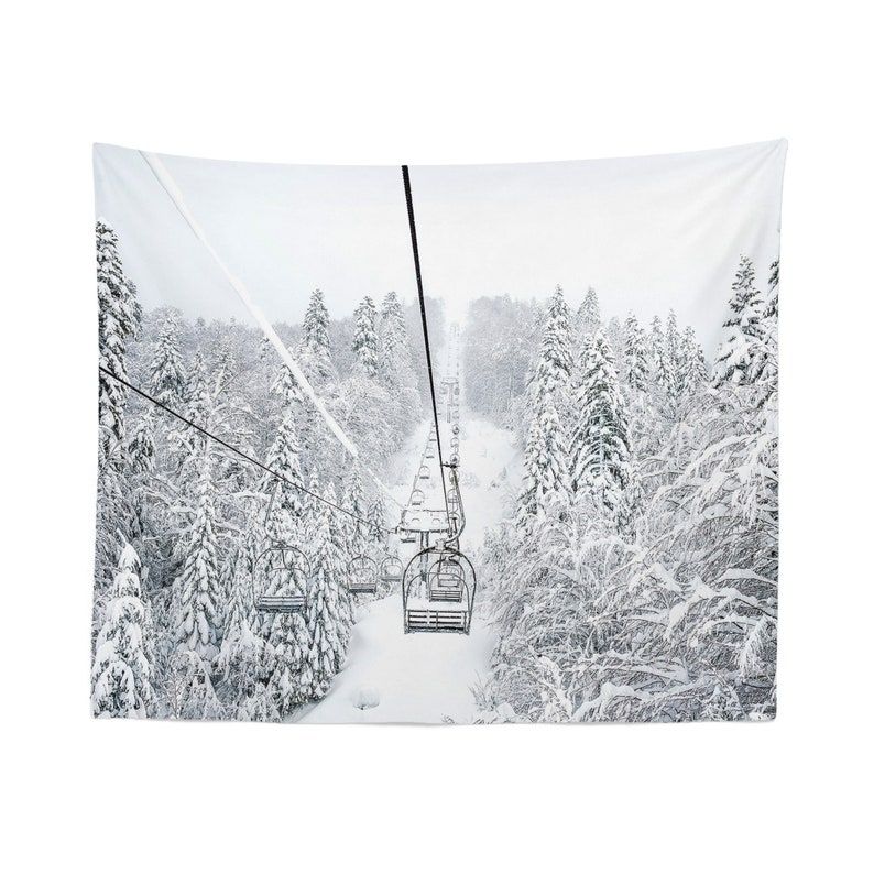 Tapestry Skiing 75x100