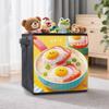 Cute Poached Eggs 5D Diamond Painting Storage Basket Full Round Drill Mosaic Diamond Embroidery Cross Stitch Kits Home Decor Home Decor