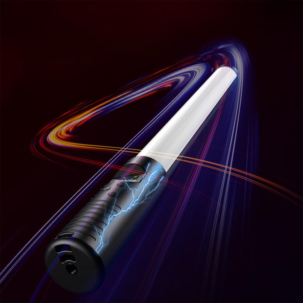 Lumină stick RGB pentru fotografie, iluminare portabilă de mână, pentru ședințe foto, filmări video, lumină de umplere, lumină de atmosferă pentru studio live de interior