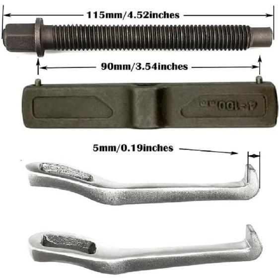2 Jaw Puller, 2 Claw Gears Puller For Removal Of Pulley Flywheel Bearing,Small Gear Puller (4Inches)