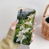 Hülle Für Samsung A15 A13 A35 A55 A51 A71 A41 A31 A21S A05 A17 A23 A25 A33 A53 A73 5G A07 4G Abdeckung Realistischer Lilienblüten-Druck
