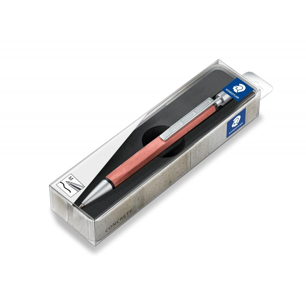 Staedtler Ballpoint Pen Concrete Oil-based 0.7mm Brick Red 441CONB2-9
