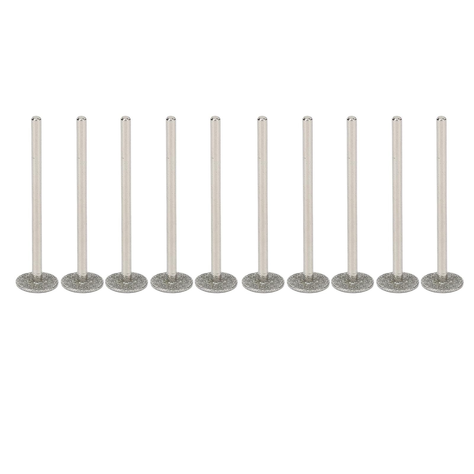 

10 шт. шлифовальных насадок для ногтей, вращающаяся маникюрная полировальная головка, набор сменных насадок для ногтей