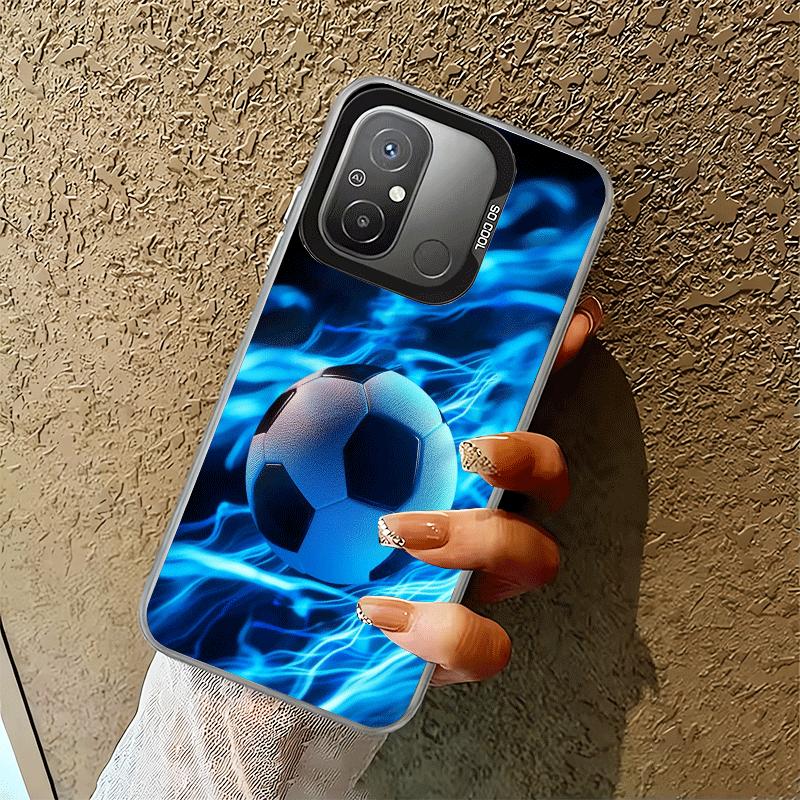 Fußball Design Stoßfeste Handyhülle für Xiaomi Poco X7 X6 X5 X3 Pro F7 Ultra M8 Redmi 15C 15 14C 13C 12C 10C 13 12