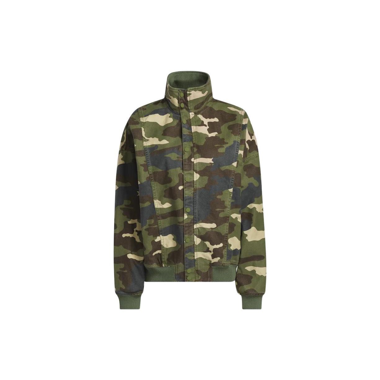 adidas Originals Woodland Camo Track Jacket Green HS0718 XXL