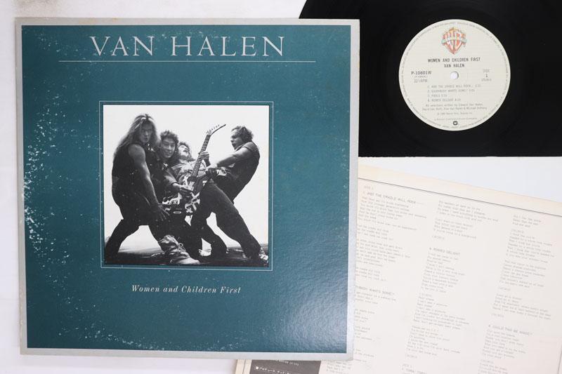

LP Record VAN HALEN Women And Children First P10801W WARNER BROS 1980 Japan Metal Used