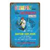 Decorazione Circo Retro Vintage Fuochi d'Artificio Poster Metallico Decorazione Festival di Natale Pittura Arte da Parete Targhe Segni Caccia Bombardiere Jet YI-101