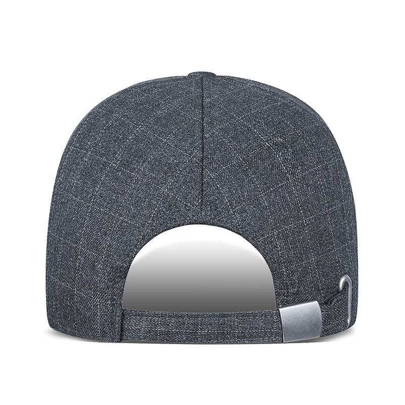 Northwood Winter Cotton Velvet Baseball Caps for Men Grid Warm Baseball Cap Hat Outdoor Windprof Trucker Hats