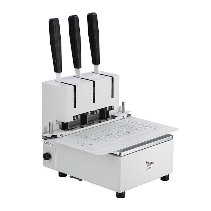 Aurora AB-3019 Manual Three-Hole Binding Machine CN plug (adapter included)