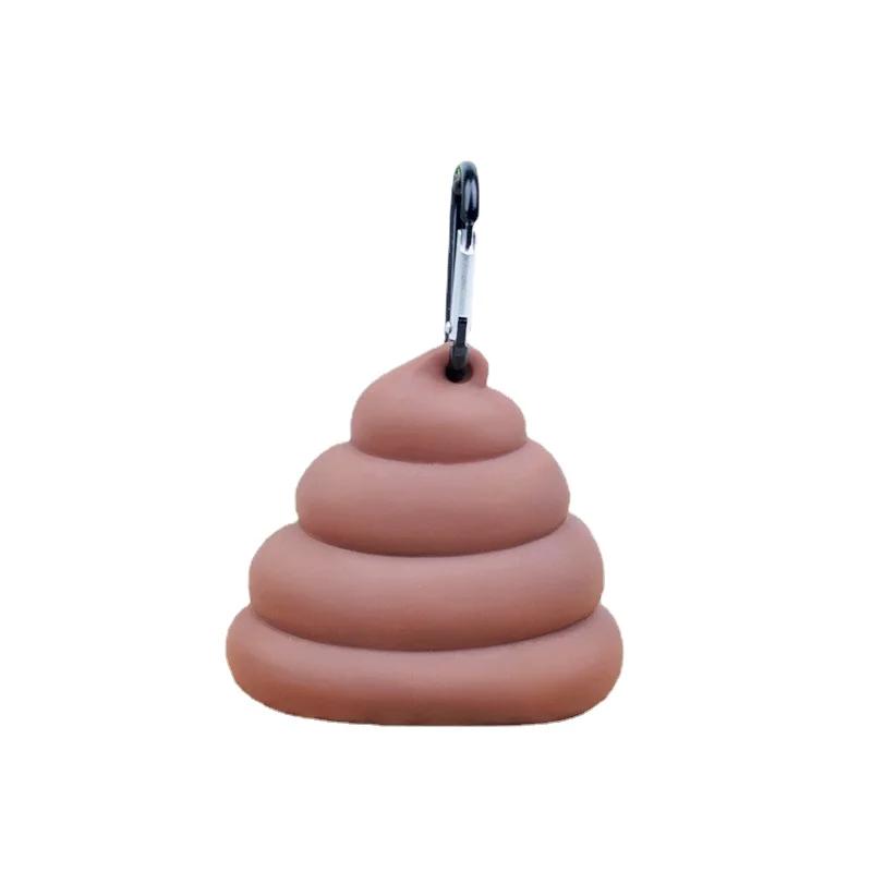 Pet Garbage Bag Dispenser Cats Dogs Portable Soft Silicone Pet Poop Bag Storage Box Dog Poop Bags Dog Supplies Bolsas Caca Perro