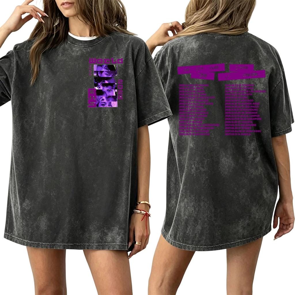 Adult and Kids Casual Letter Print Short Sleeve T-Shirt for Family Matching Everyday Wear