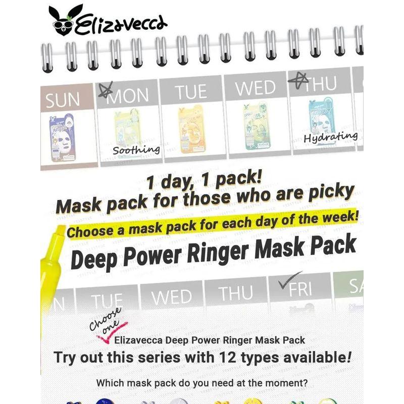 Elizavecca - Deep Power Ringer Mask Pack Bundle Set - 10 Types