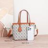 Summer New Vintage Classic Monogram Bucket Bag Fashion Versatile Crossbody Bag Export Women's Bag