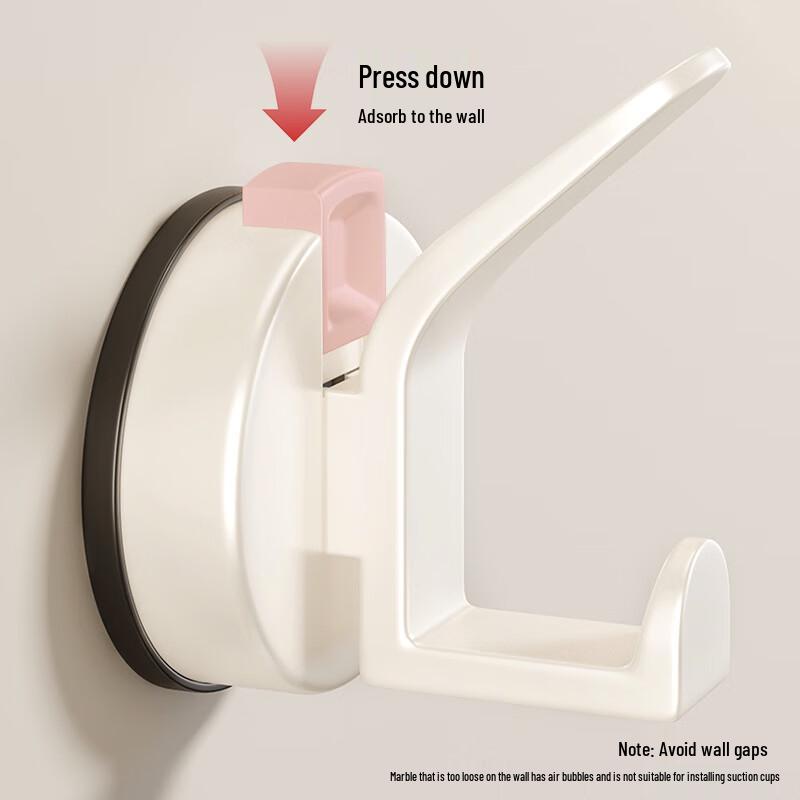 Miling Drill-Free Suction Cup Hooks (4-Pack)